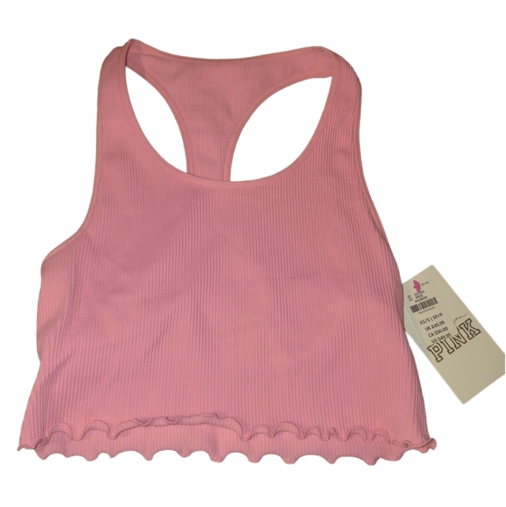 Victoria Secret Pink crop tank top